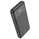 Зовнішній акумулятор HOCO J102 Cool figure PD20W+QC3.0 power bank(10000mAh) Black (6931474783608)