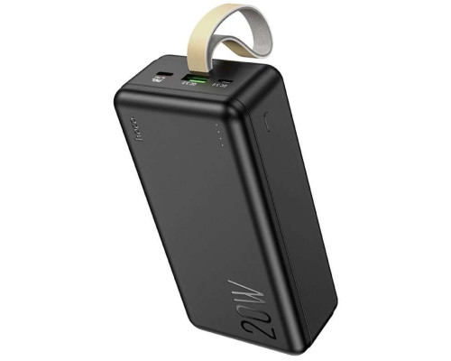 Зовнішній акумулятор HOCO J87B Tacker PD20W+QC3.0 power bank(30000mAh) Black (6931474779151)