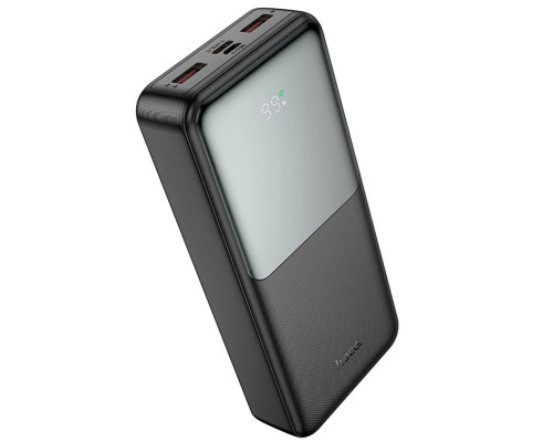 Зовнішній акумулятор HOCO J136A Sirui 22.5W+PD20W fully compatible power bank (20000mAh) Black (6942007634830)