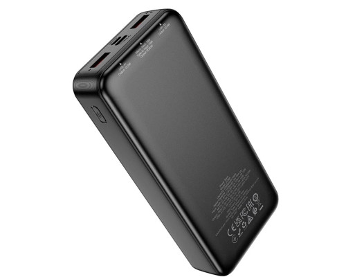 Зовнішній акумулятор HOCO J136A Sirui 22.5W+PD20W fully compatible power bank (20000mAh) Black (6942007634830)