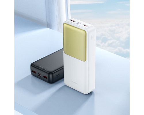 Зовнішній акумулятор HOCO J136A Sirui 22.5W+PD20W fully compatible power bank (20000mAh) White (6942007634847)