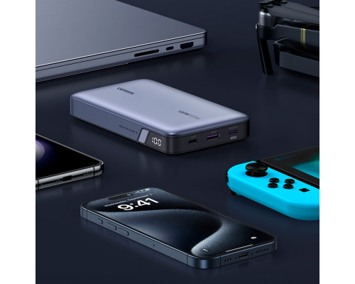 Зовнішній акумулятор UGREEN PB720 20000mAh PD 100W (UGR-25188)