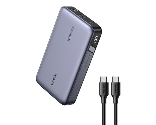 Зовнішній акумулятор UGREEN PB720 20000mAh PD 100W (UGR-25188)