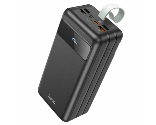 Зовнішній акумулятор HOCO J86B Electric 22.5W fully compatible power bank(60000mAh) Black (6931474771742)