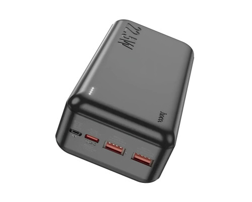 Зовнішній акумулятор HOCO J101B Astute 22.5W fully compatible power bank(30000mAh) Black (6931474782519)