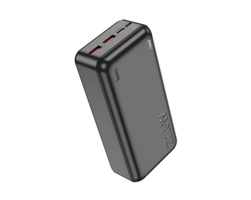 Зовнішній акумулятор HOCO J101B Astute 22.5W fully compatible power bank(30000mAh) Black (6931474782519)