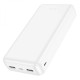 Зовнішній акумулятор HOCO J100A High-ranking power bank(20000mAh) White (6931474783592)