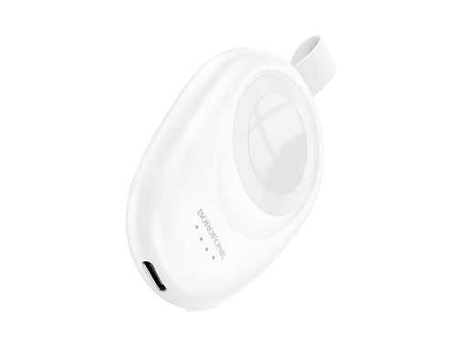 Зовнішній акумулятор BOROFONE BJ45 iWatch emergency charging source(1400mAh) White (6941991109232)