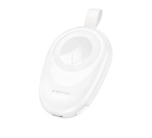 Зовнішній акумулятор BOROFONE BJ45 iWatch emergency charging source(1400mAh) White (6941991109232)