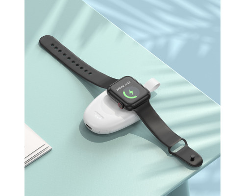 Зовнішній акумулятор BOROFONE BJ45 iWatch emergency charging source(1400mAh) White (6941991109232)