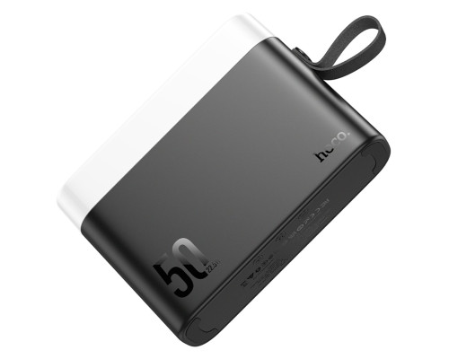 Зовнішній акумулятор HOCO J94A Masterful 22.5W fully compatible power bank(50000mAh) Black (6942007626347)