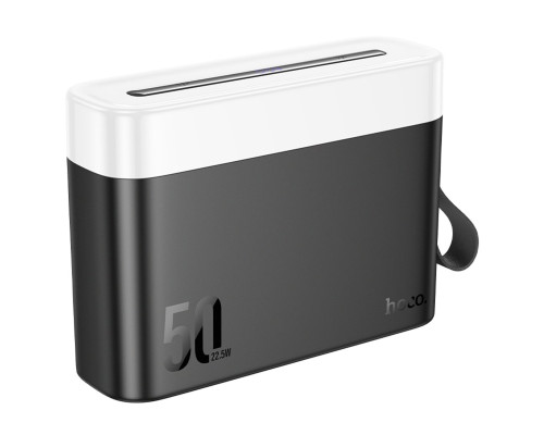 Зовнішній акумулятор HOCO J94A Masterful 22.5W fully compatible power bank(50000mAh) Black (6942007626347)