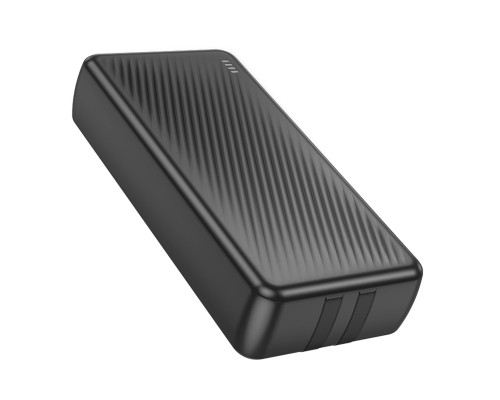Зовнішній акумулятор BOROFONE BJ57A Graceful 22.5W+PD20W fully compatible power bank with cable (20000mAh) Black (6941991111860)