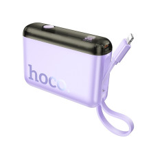 Зовнішній акумулятор HOCO J139 Hero 22.5W+PD20W fully compatible power bank(iP)(10000mAh) Purple (6942007636476)