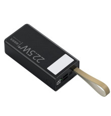 Зовнішній акумулятор WUW "TUGII-Y54 （PD22.5W quick charge) 40000mAh Black (TUGII-Y54)