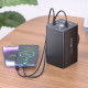 Зовнішній акумулятор HOCO J138 Distant 22.5W+PD20W+DC12V multi-function power bank (60000mAh) Black (6942007638524)
