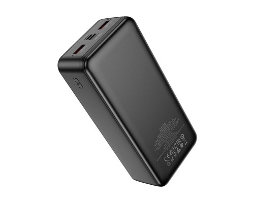Зовнішній акумулятор HOCO J136B Sirui 22.5W+PD20W fully compatible power bank (30000mAh) Black (6942007634854)