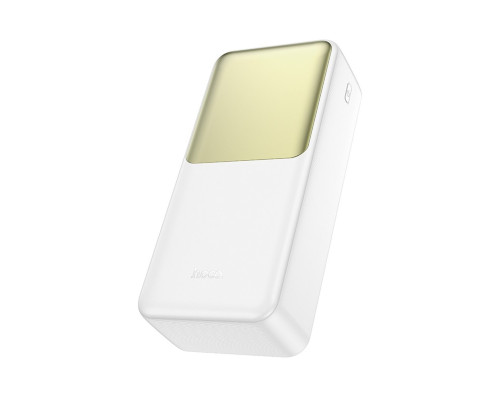 Зовнішній акумулятор HOCO J136B Sirui 22.5W+PD20W fully compatible power bank (30000mAh) White (6942007634861)
