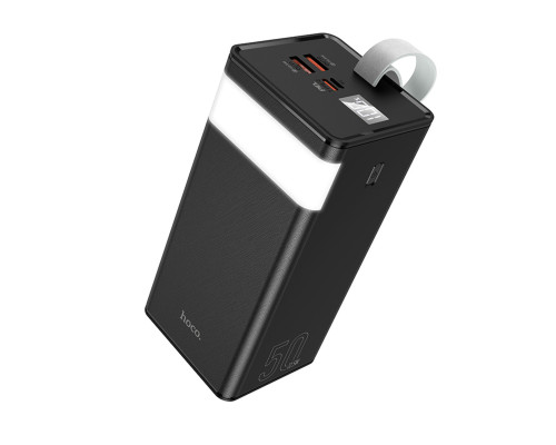 Зовнішній акумулятор HOCO J86A Powermaster 22.5W fully compatible power bank(50000mAh) Black (6931474759238)