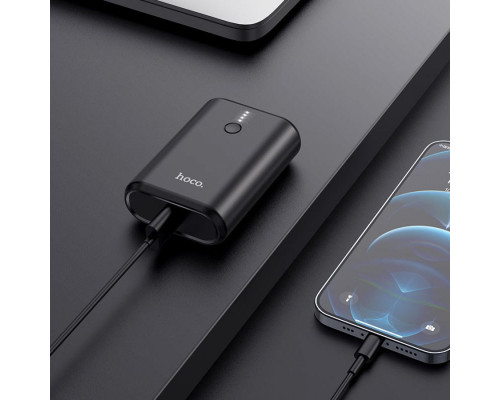 Зовнішній акумулятор HOCO Q3 Mayflower PD20W+QC3.0 power bank(10000mAh) Black (6931474742896)