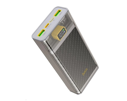 Зовнішній акумулятор HOCO J103A Discovery edition 22.5W fully compatible power bank(20000mAh) Gray (6931474788948)