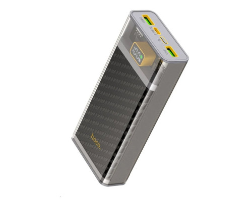 Зовнішній акумулятор HOCO J103A Discovery edition 22.5W fully compatible power bank(20000mAh) Gray (6931474788948)