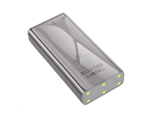 Зовнішній акумулятор HOCO J103A Discovery edition 22.5W fully compatible power bank(20000mAh) Gray (6931474788948)