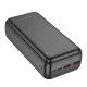 Зовнішній акумулятор BOROFONE BJ38B Power 22.5W+PD20W fully compatible power bank(30000mAh) Black (6941991105609)