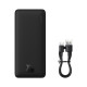 Зовнішній акумулятор Baseus Airpow Fast Charge Power Bank 10000mAh 20W Black (PPQD090001)
