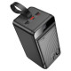 Зовнішній акумулятор HOCO J123D Element 22.5W+PD20W fully compatible power bank with digital display(90000mAh) Black (6942007612104)