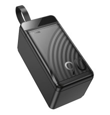Зовнішній акумулятор HOCO J123D Element 22.5W+PD20W fully compatible power bank with digital display(90000mAh) Black (6942007612104)