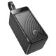 Зовнішній акумулятор HOCO J123D Element 22.5W+PD20W fully compatible power bank with digital display(90000mAh) Black (6942007612104)