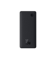 Зовнішній акумулятор Baseus Airpow Lite Power Bank 10000mAh 15W Cosmic Black (With Simple Series Data Cable USB to Type-C 30cm Black) (P10067500123-00)