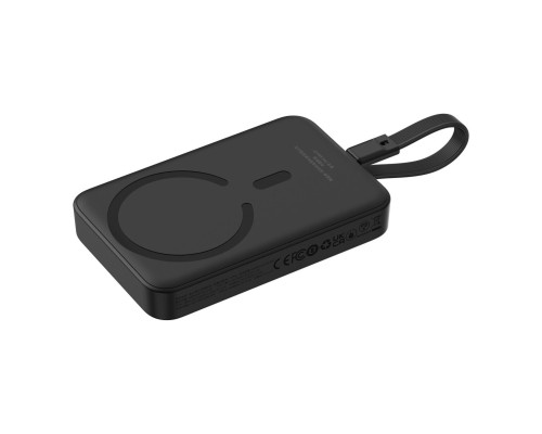 Зовнішній акумулятор Baseus Magnetic Mini Wireless Fast Charge Power Bank Type-C Edition 10000mAh 30W Cluster Black (P1002210B113-00)