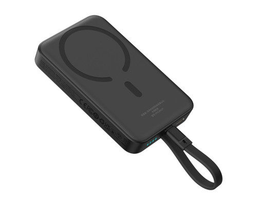 Зовнішній акумулятор Baseus Magnetic Mini Wireless Fast Charge Power Bank Type-C Edition 10000mAh 30W Cluster Black (P1002210B113-00)