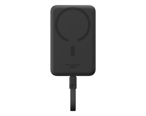 Зовнішній акумулятор Baseus Magnetic Mini Wireless Fast Charge Power Bank Type-C Edition 10000mAh 30W Cluster Black (P1002210B113-00)