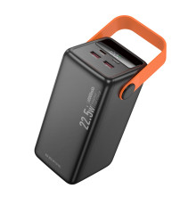 Зовнішній акумулятор BOROFONE BJ66B Magnifico 22.5W+PD20W fully compatible power bank (60000mAh) Black (6941991115165)