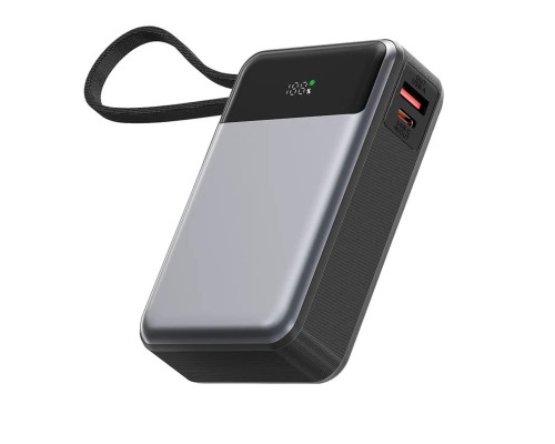 Зовнішній акумулятор ACEFAST M21 PD65W power bank with cable 20000mAh Black (6974316283898)