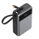Зовнішній акумулятор ACEFAST M21 PD65W power bank with cable 20000mAh Black (6974316283898)