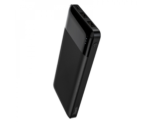 Зовнішній акумулятор HOCO J72 Easy travel power bank(10000mAh) Black (6931474738370)