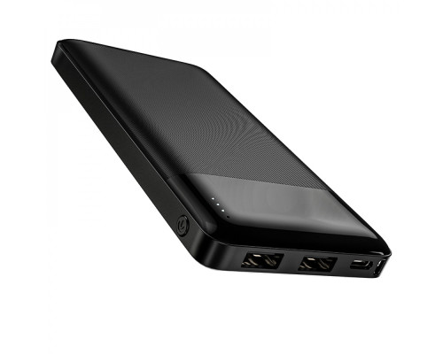 Зовнішній акумулятор HOCO J72 Easy travel power bank(10000mAh) Black (6931474738370)