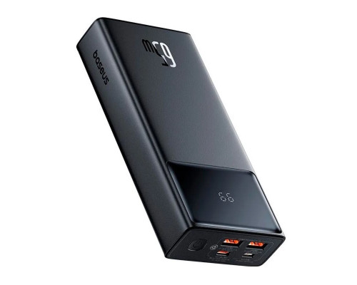 Зовнішній акумулятор Baseus Star-Lord Digital Display Fast Charging Power Bank 20000mAh 65W Cluster Black (P10022906113-00)