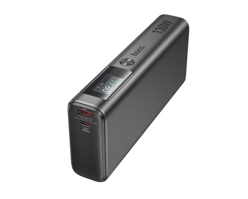 Зовнішній акумулятор HOCO Q17B Electric 130W power bank(20000mAh) space gray (6942007628976)