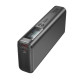 Зовнішній акумулятор HOCO Q17B Electric 130W power bank(20000mAh) space gray (6942007628976)