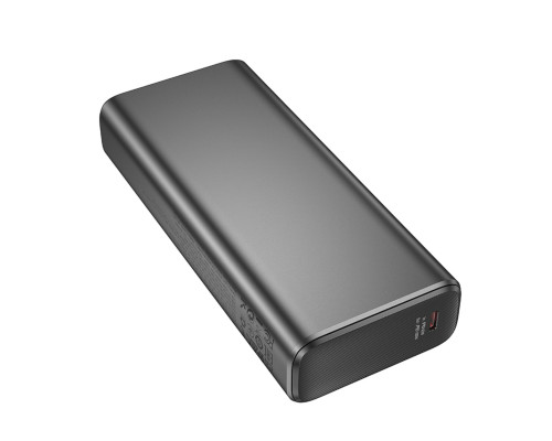 Зовнішній акумулятор HOCO Q17B Electric 130W power bank(20000mAh) space gray (6942007628976)