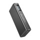 Зовнішній акумулятор HOCO Q17B Electric 130W power bank(20000mAh) space gray (6942007628976)