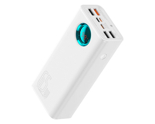 Зовнішній акумулятор Baseus Amblight Digital Display Fast Charge Power Bank 26800mAh Stellar White (P10022402223-00)