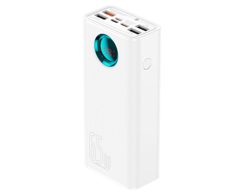 Зовнішній акумулятор Baseus Amblight Digital Display Fast Charge Power Bank 26800mAh Stellar White (P10022402223-00)