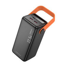 Зовнішній акумулятор BOROFONE BJ66A Magnifico 22.5W+PD20W fully compatible power bank (50000mAh) Black (6941991115158)