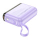 Зовнішній акумулятор HOCO J139 Hero 22.5W+PD20W fully compatible power bank(Type-C)(10000mAh) Purple (6942007636490)
